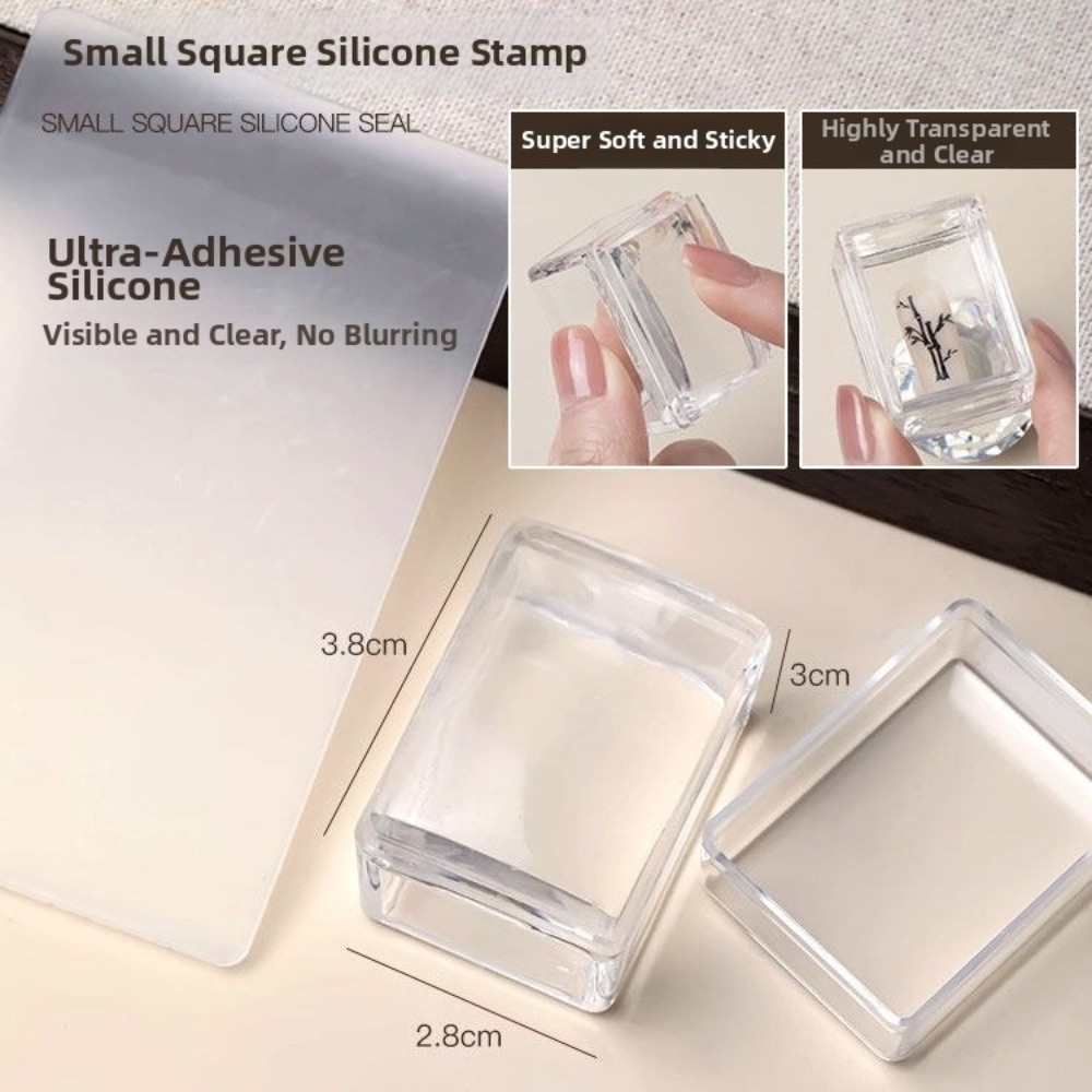 Nail Art Inspo - New Transparent Nail Art Stamping Plates