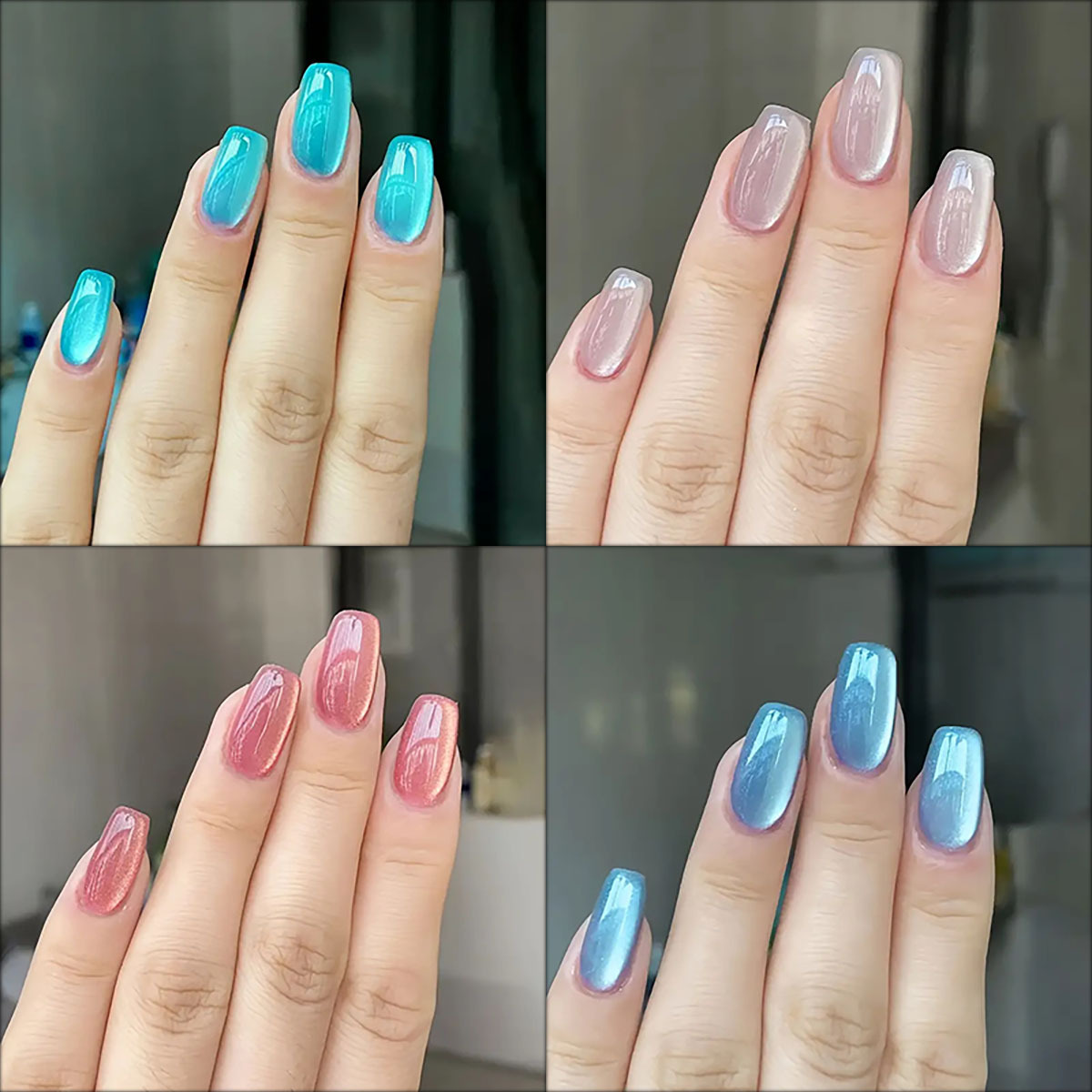Nail Art Inspo - 24pcs/30pcs short square ballet fake nails
