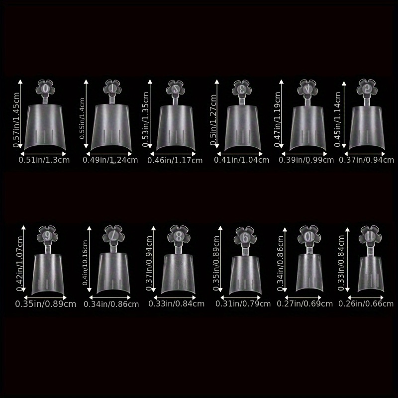 Medium Square Nail Art False N - đánh giá và giá Nail Art Xl