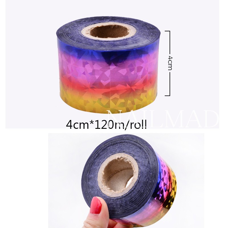 1 Cuộn 120M * 4Cm Toàn Phương  - đánh giá và giá Nail Art Xl