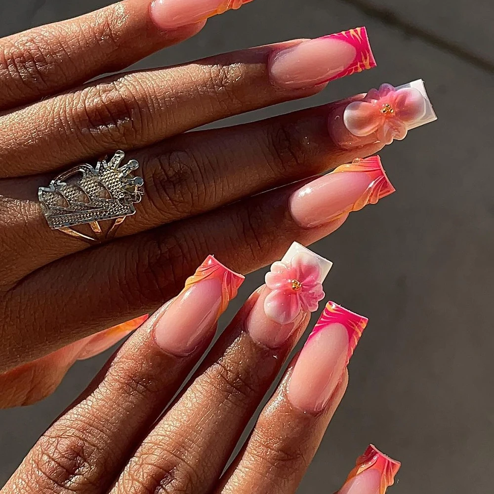 10Pcs Handmade French Nude Pin - đánh giá và giá Nail Art Xl