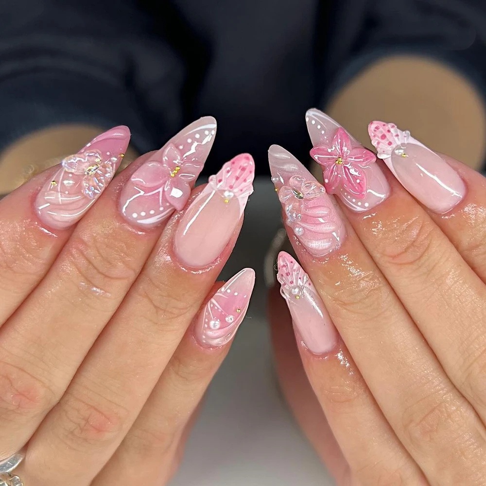 10Pcs Handmade French Nude Pin - đánh giá và giá Nail Art Xl