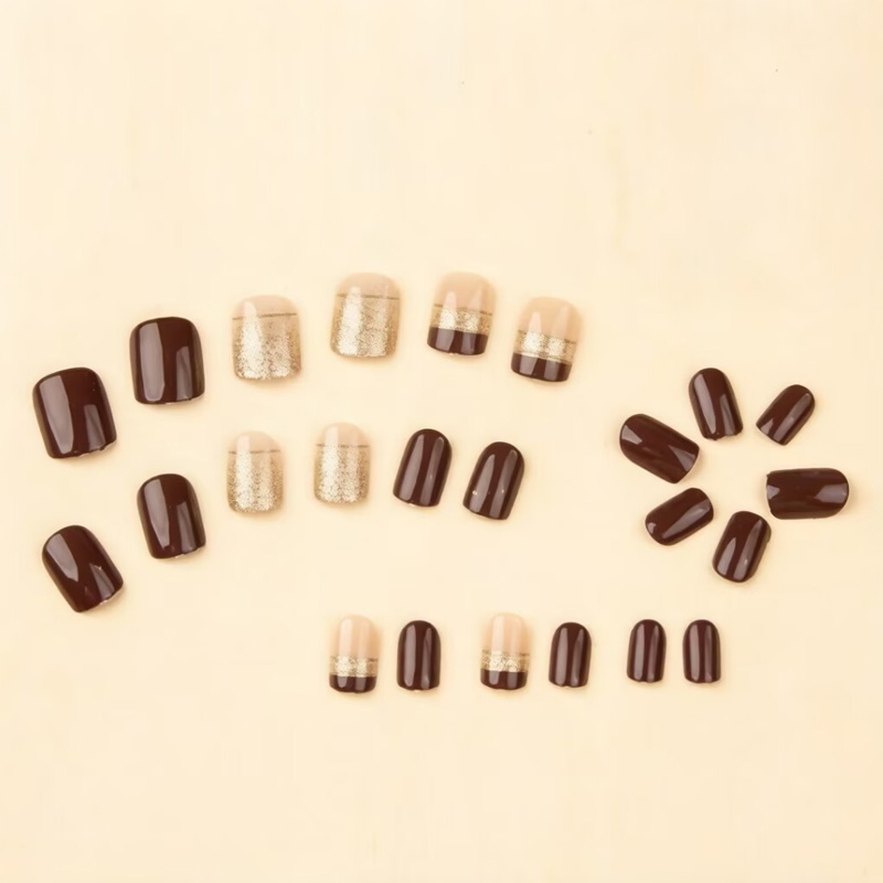 Short Square fake nails for wo - đánh giá và giá Nail Art Inspo