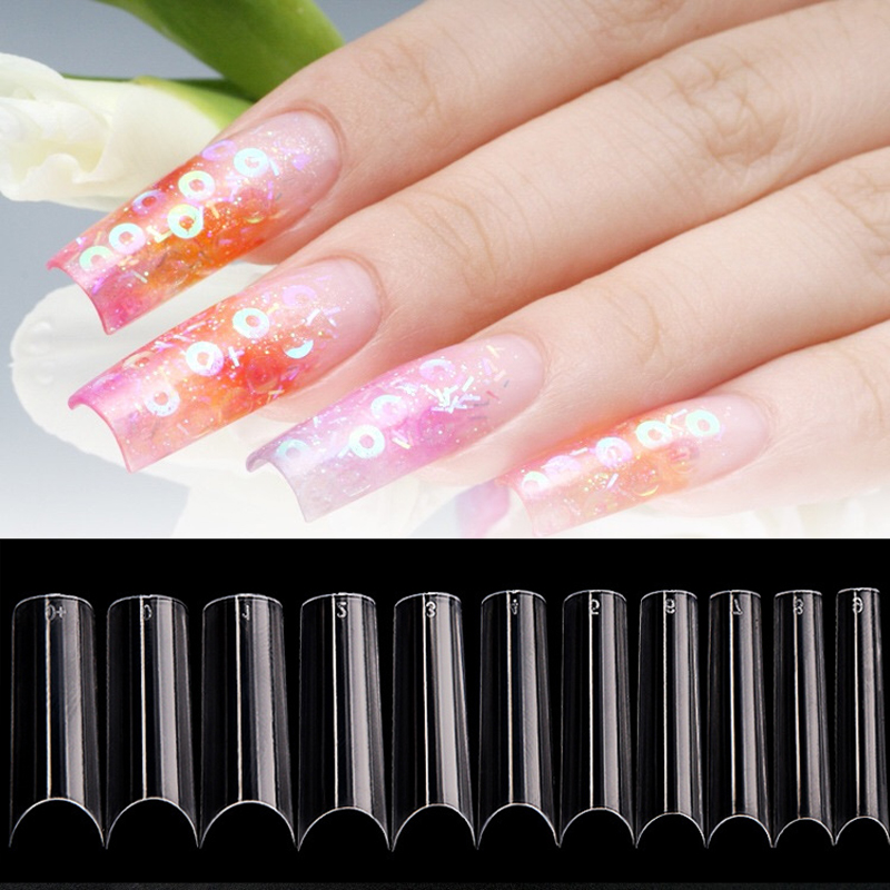 Bộ 500 XL Dài Giả Đầu Móng Tay - đánh giá và giá Nail Art Xl
